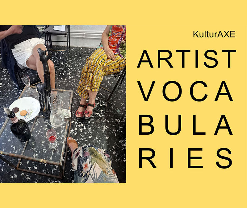 ARTIST VOCABULARIES
